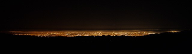 A view from the Lick Observatory