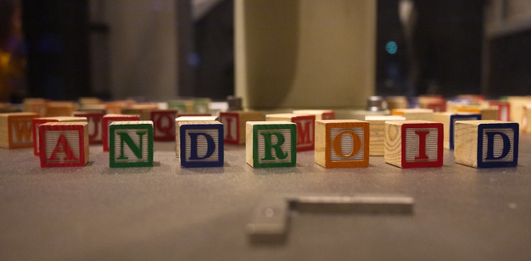 march 2011 robot letter blocks android